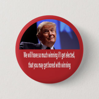 Zoveel winnende Donald Trump 2016 Button