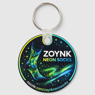 Zoynk Neon Sokken Sleutelhanger