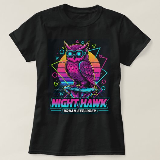 ZOYNK T-Shirt Graphics Night Hawk 0045227 (Design voorkant)