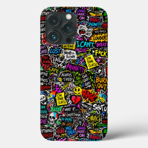 ZOYNKLAB Experiment 0047025 Chaos iPhone 13 Pro Hoesje