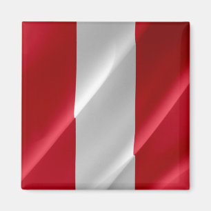 zPE002 PERU, Peruaanse Golfvlag, Amerika, Fridge Magneet