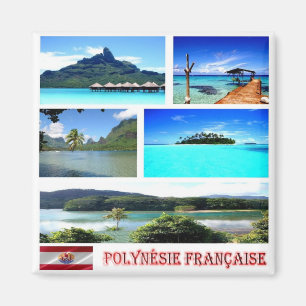 zPF005 FRANS POLYNESIA, Oceanië, Fridge Magneet