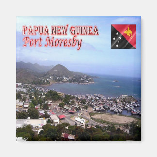 zPG06 MORESBY, Papoea-Nieuw-Guinea, Oceanië, Fridg Magneet