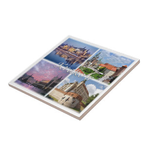 zPL009 KRAKOW, Polen, Europa, Tegeltje