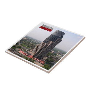 zPL012 WARSAW Trade Tower, Polen, Europa, Tegeltje