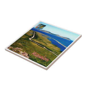 zPM004 MIQUELON, Landschap, Amerika, Tegeltje