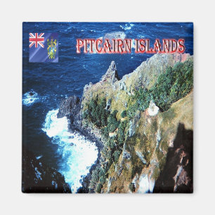 zPN004 PITCAIRN ISLANDS, Oceanië, Fridge Magneet