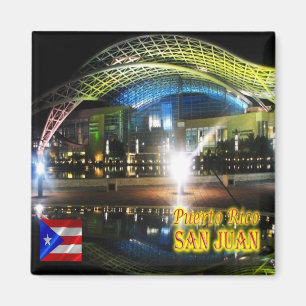 zPR009 PUERTO RICO, San Juan, Congrescentrum, Magneet