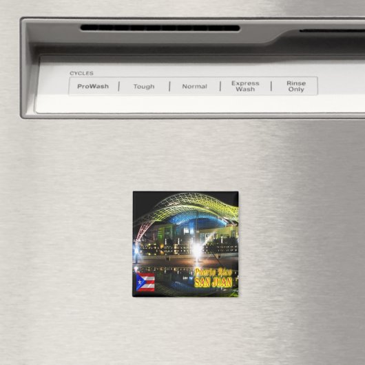 zPR009 PUERTO RICO, San Juan, Convention Centre, Magneet (Insitu (Vaatwasser))