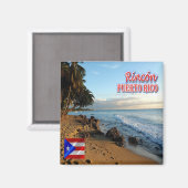 zPR013 RINCON, Puerto Rico, Amerika, Fridge Magneet (Voorkant / Achterkant)