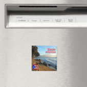 zPR013 RINCON, Puerto Rico, Amerika, Fridge Magneet (Insitu (Vaatwasser))