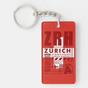 ZRH Luchthaven Zürich Sleutelhanger