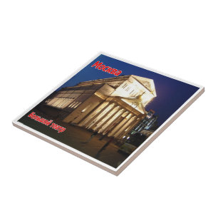 zRU018 MOSKOU BOLSHOI THEATER, Rusland, Tegeltje