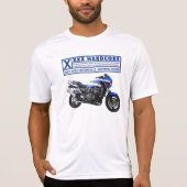 ZRX1200 blauw T-shirt (Voorkant)