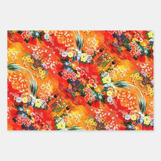 Zsa Zsa Paisley, Mah Jongg en Melange Inpakpapier Vel (Voorkant 3)