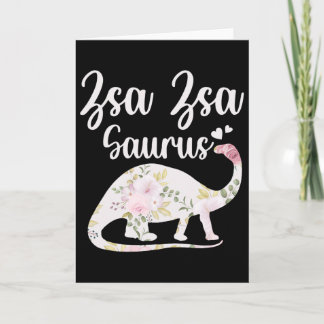 Zsa Zsa Saurus oma Moederdag Thanksgiving C Kaart
