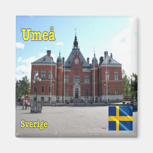 zSE008 UMEÅ, Zweden, Europa, Fridge Magneet