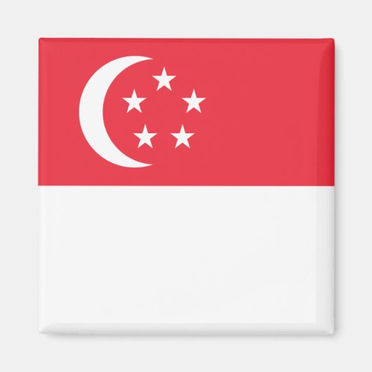 zSG001 Singapore, Fridge Magneet (Voorkant)