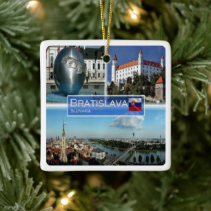 zSK013 BRATISLAVA, Slowakije, Europa, Keramisch Ornament