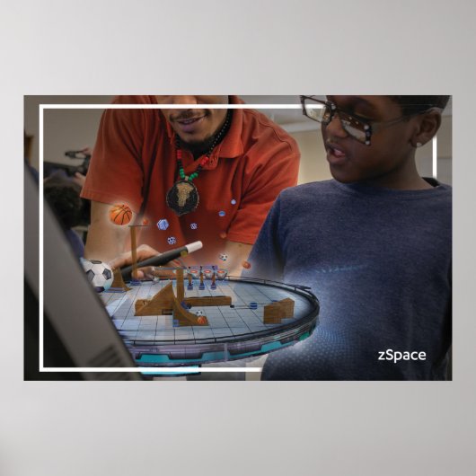 zSpace-Poster - Newton's Park Poster (Voorkant)