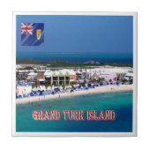 zTC005 GRAND TURK ISLAND, Turks en Caicos, Tegeltje (Voorkant)