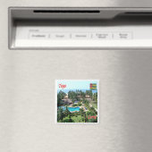 zTG006 LOME' Togo, Afrika, Fridge Magneet (Insitu (Vaatwasser))