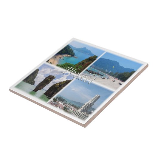 zTH004 PHUKET, Thailand, Azië, Tegeltje (Zijkant)