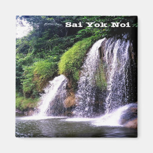zTH025 waterval van SAI YOK NOI, Thailand, Fridge Magneet