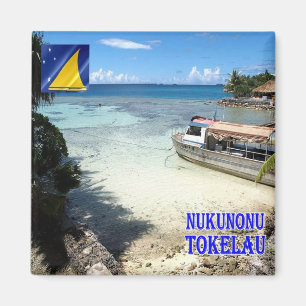 zTK005 NUKUNONU, Tokelau Island, Oceania, Fridge e Magneet