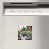 zTL005 panorama van EAST TIMOR, Azië, Fridge Magneet (Insitu (Vaatwasser))