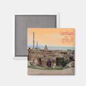 ZTN005 CARTHAGE, Tunesië, Afrika, Fridge Magneet (Voorkant / Achterkant)