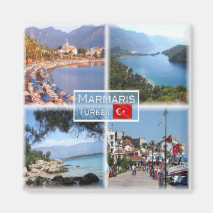 ZTR003 MARMARIS, Turkije, Europa, Fridge Magneet