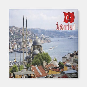 zTR020 ISTANBUL panorama, Turkey, Europe, Fridge Magneet