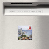 zTR020 ISTANBUL-panorama, Turkije, Europa, Fridge Magneet (Insitu (Vaatwasser))
