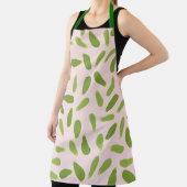 Zucchini Courgette Summer Squash Pattern Schort (Insitu)