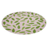 Zucchini Courgette Summer Squash Pattern Snijplank (Hoek)