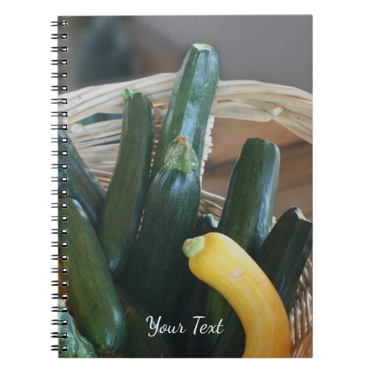 Zucchini Summer Squash Gourds Vegetables Notitieboek (Voorkant)