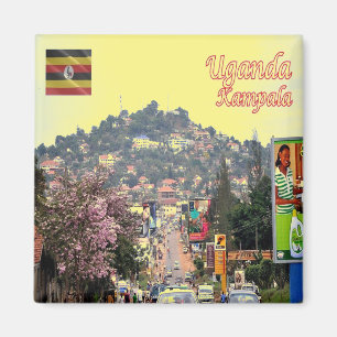 zUG008 KAMPALA, Suburban, Oeganda, Afrika, Fridge Magneet