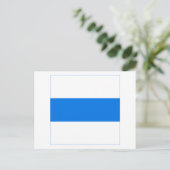 Zug Flag Briefkaart (Staand voorkant)