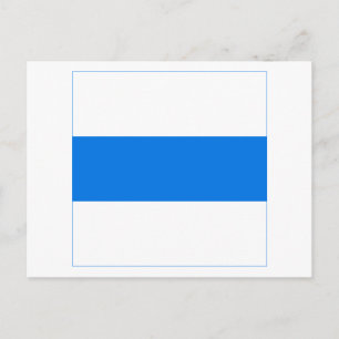 Zug Flag Briefkaart