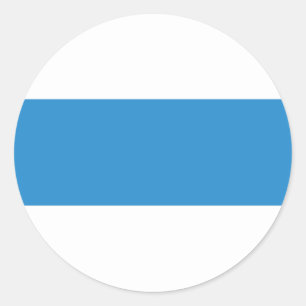 zug provincie Zwitserland Zwitserse vlaggenregio Ronde Sticker