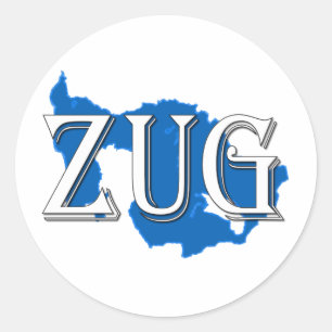 Zug Ronde Sticker