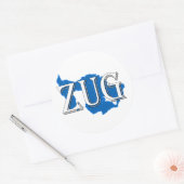 Zug Ronde Sticker (Envelop)