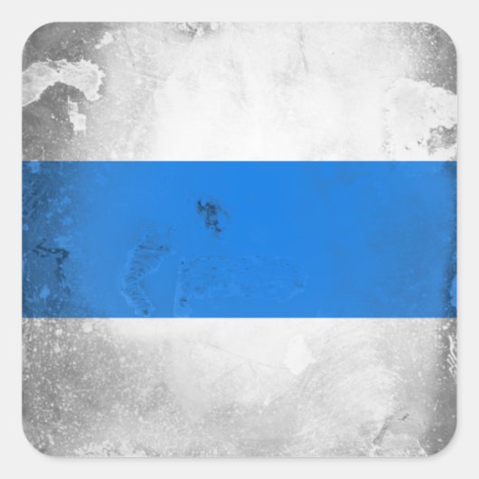 Zug Vierkante Sticker (Voorkant)