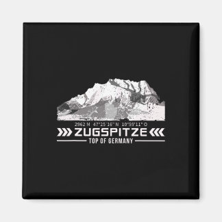 Zugspitze Alpen Wetterstein Gebergte Wandeltochten Magneet