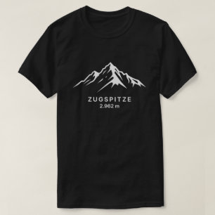 Zugspitze Bergtop Omtrek T-shirt