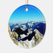 Zugspitze Duitsland Alps Keramisch Ornament (Links)