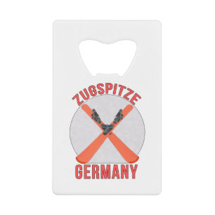 Zugspitze, Duitsland Kredietkaart Flessenopener