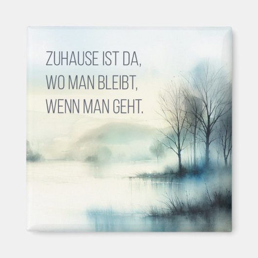 Zuhause  magneet (Voorkant)