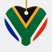 Zuid-Afrika(2) Keramisch Ornament (Voorkant)